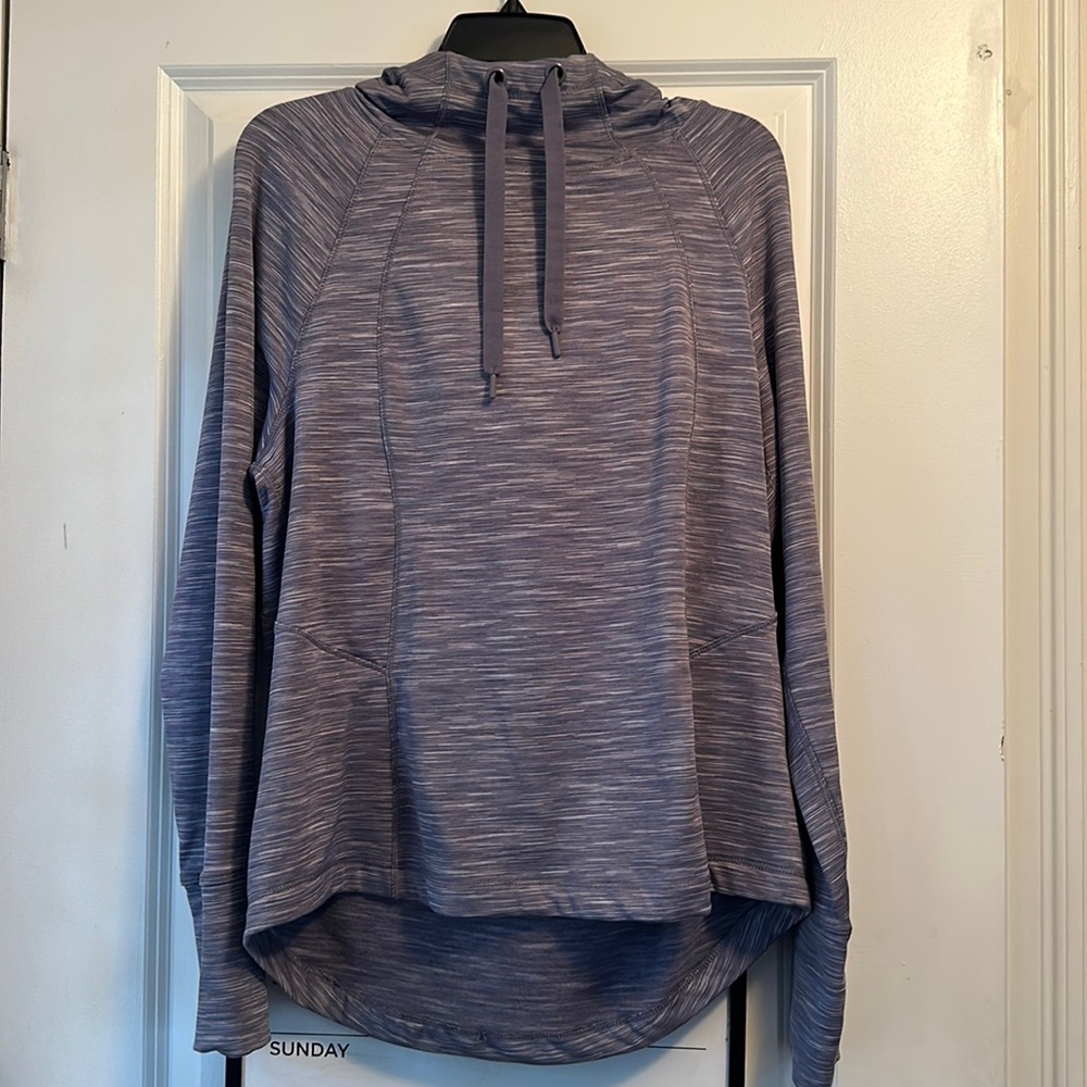 90° by Reflex cowl neck hoodie. Size Large. Gently worn